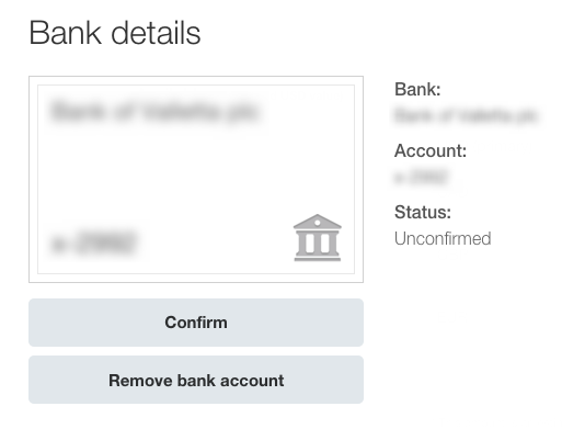 Confirm bank