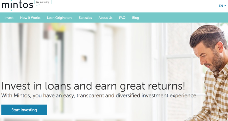 Mintos European peer-to-peer lending site