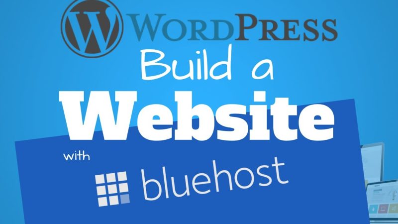 how to start a WordPress blog bluehost