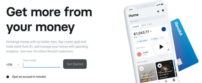 Revolut sign up