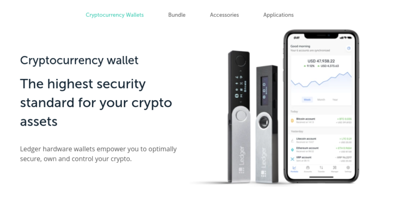 Ledger Nano Bitcoin wallet