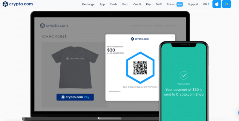 Crypto.com merchant services