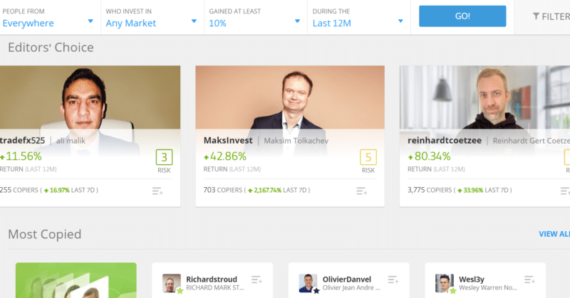 copy trading feature etoro