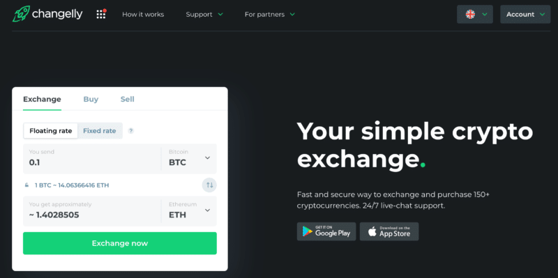 changelly bitcoin