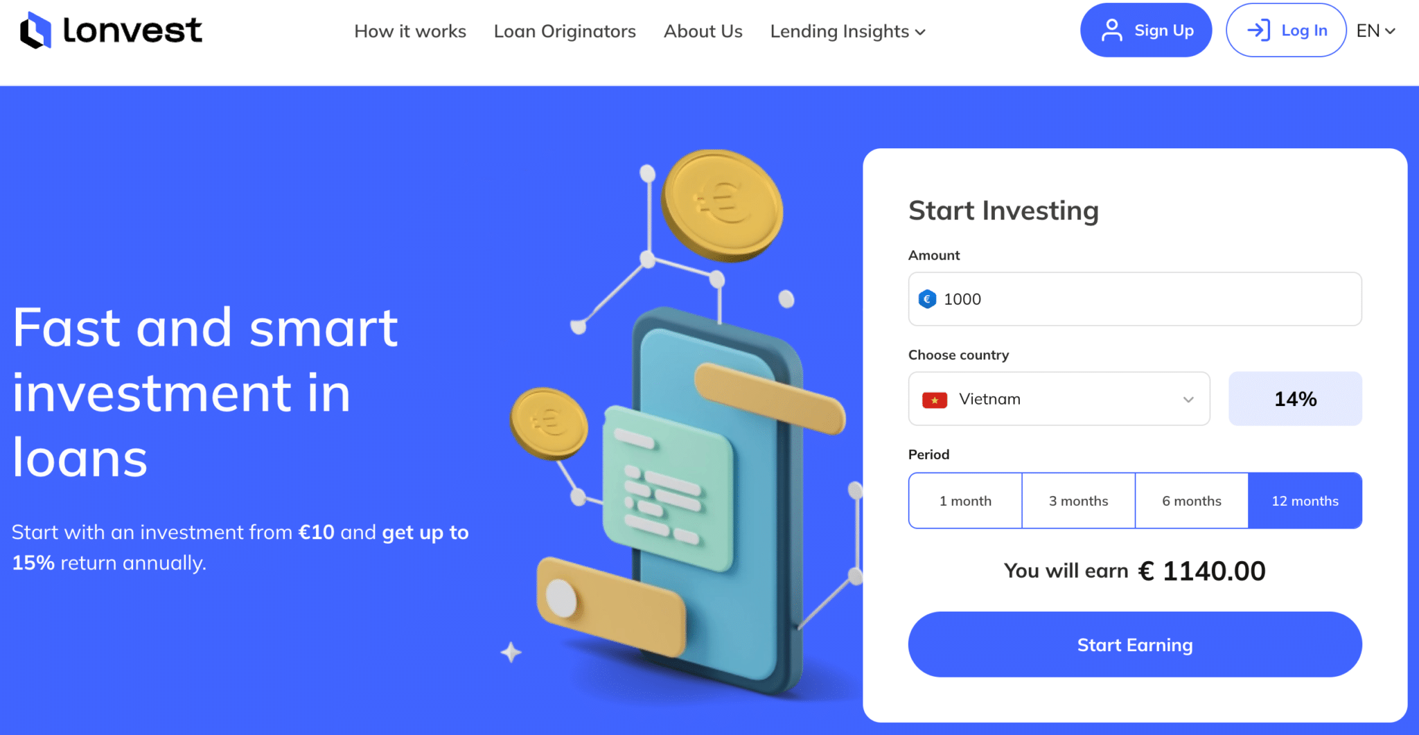 Lonvest Review 2025 - One of the Best New P2P Platforms | Jean Galea