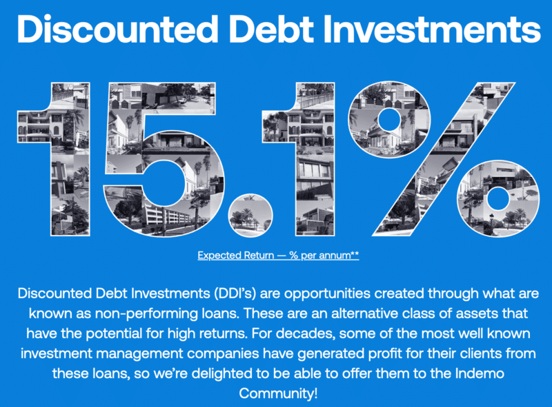 Discounted debt investments