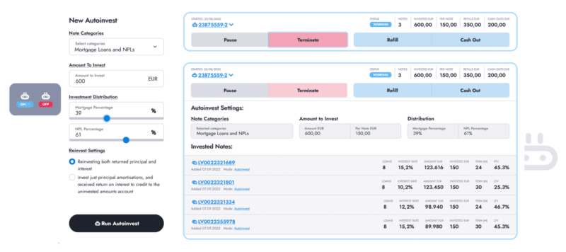 Indemo autoinvest