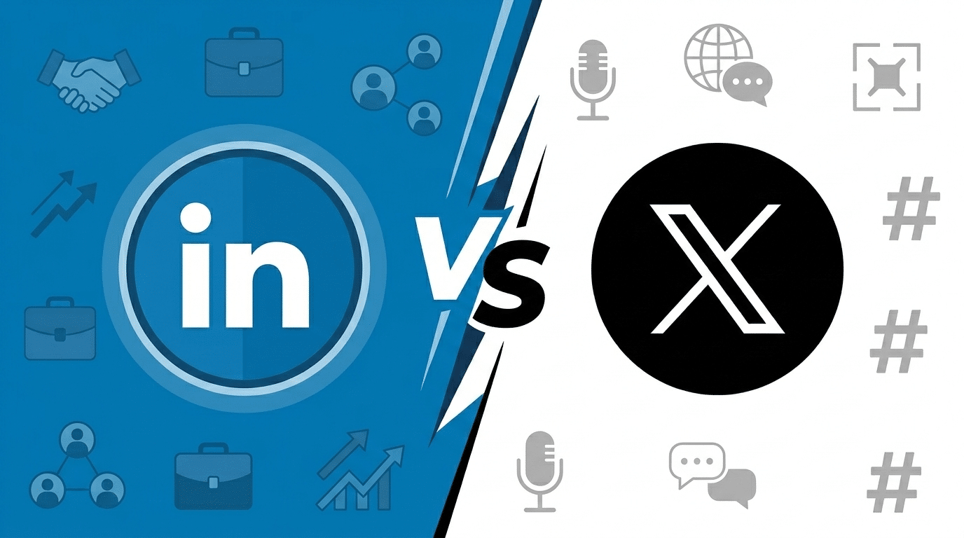 linkedin vs x