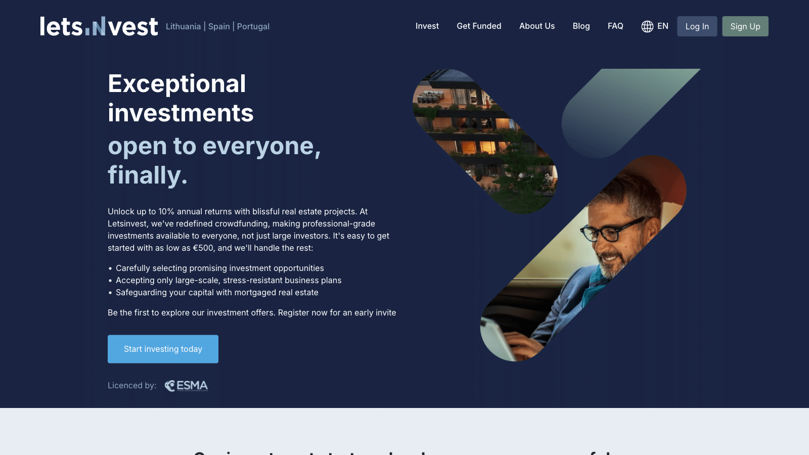 Letsinvest review 2026 - European real estate crowdfunding