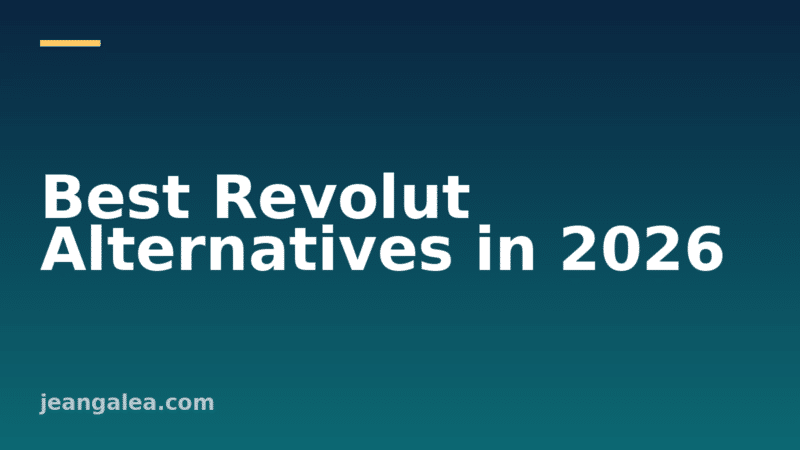 Best Revolut alternatives 2026