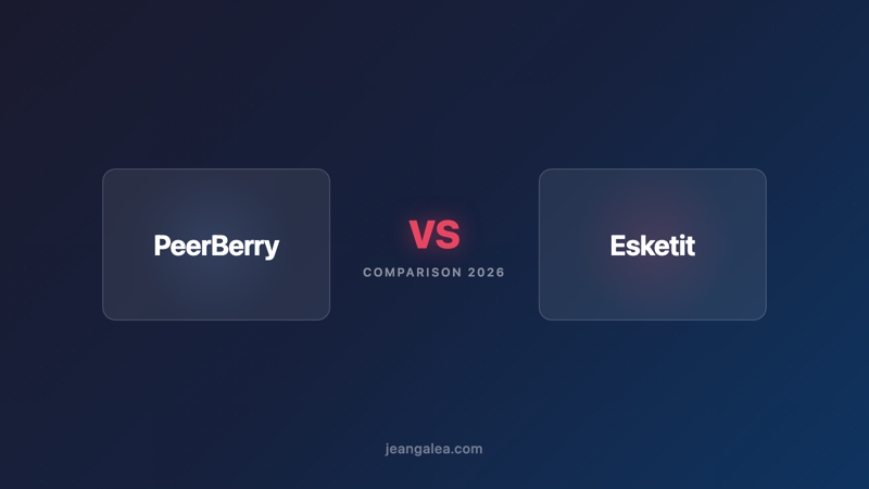 PeerBerry vs Esketit — Which Is Better in 2026?