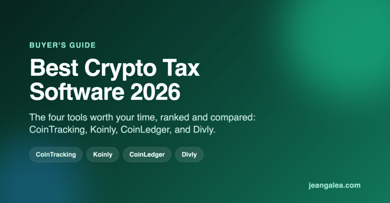 Best crypto tax software 2026