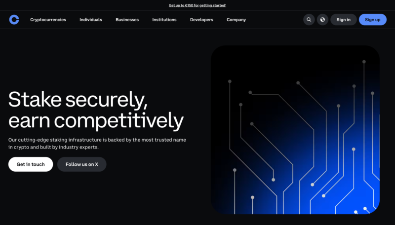 Coinbase staking - stake securely and earn rewards