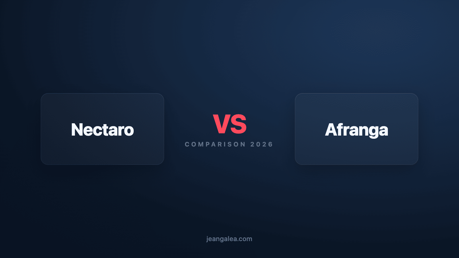 Nectaro vs Afranga comparison 2026