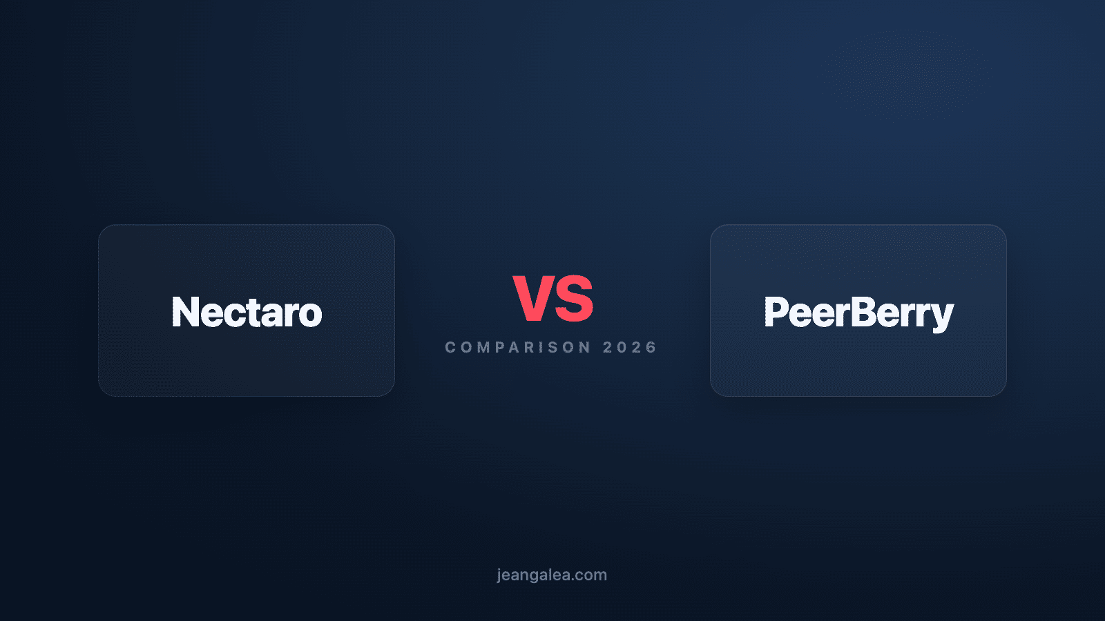 Nectaro vs PeerBerry comparison 2026