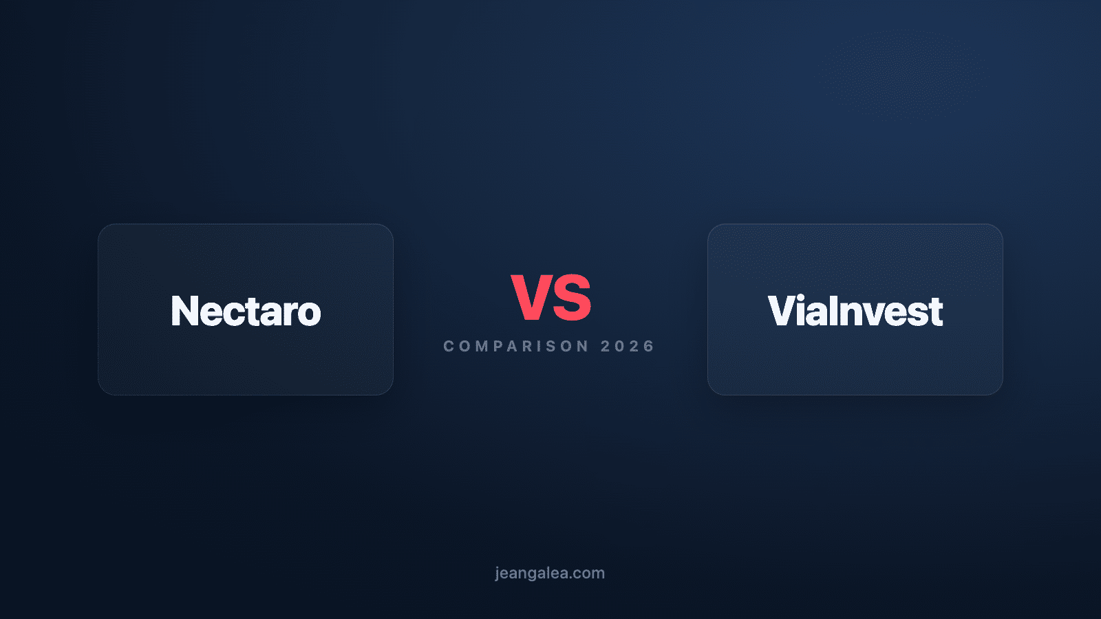 Nectaro vs ViaInvest comparison 2026