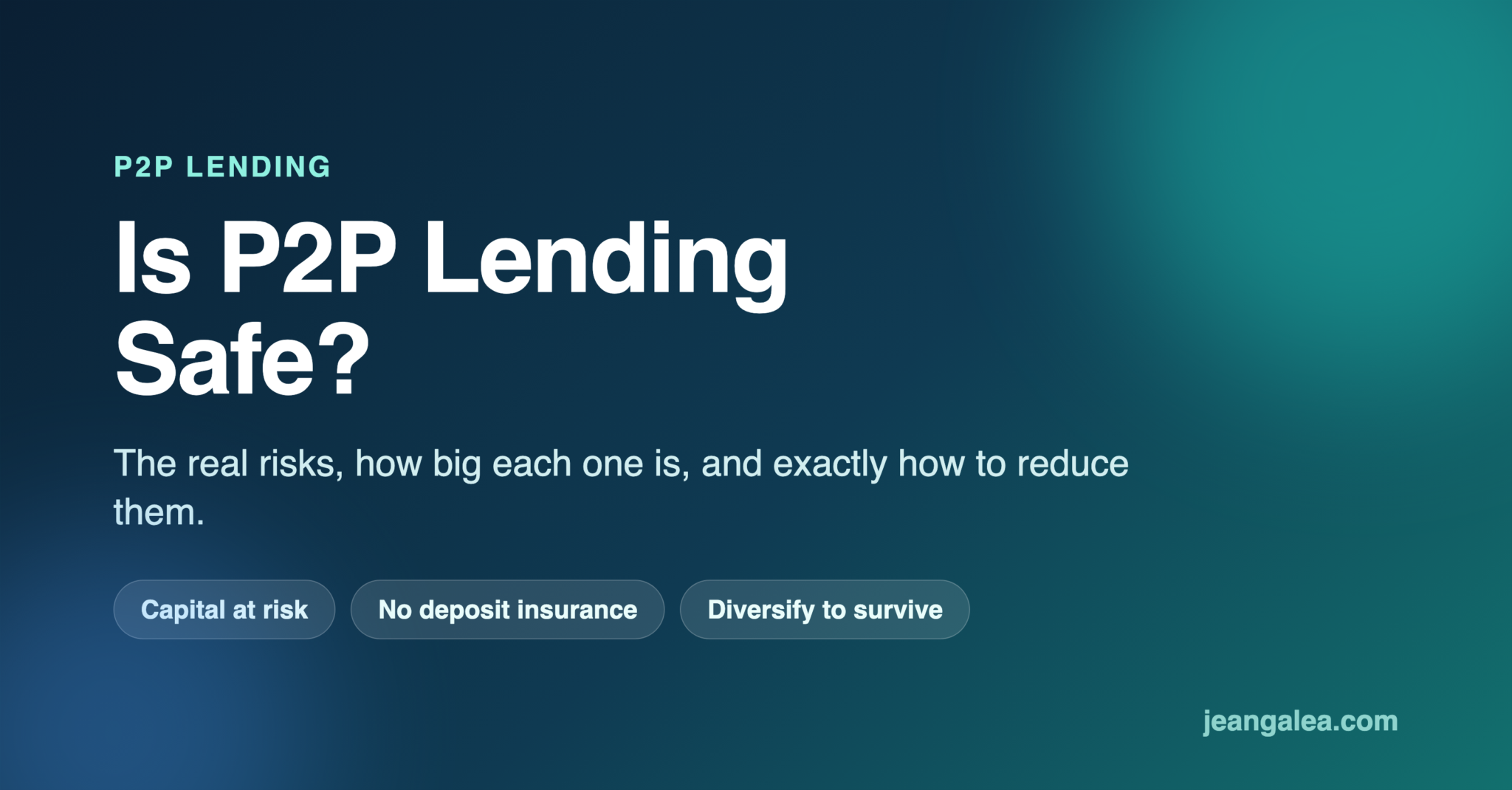 Is P2P lending safe