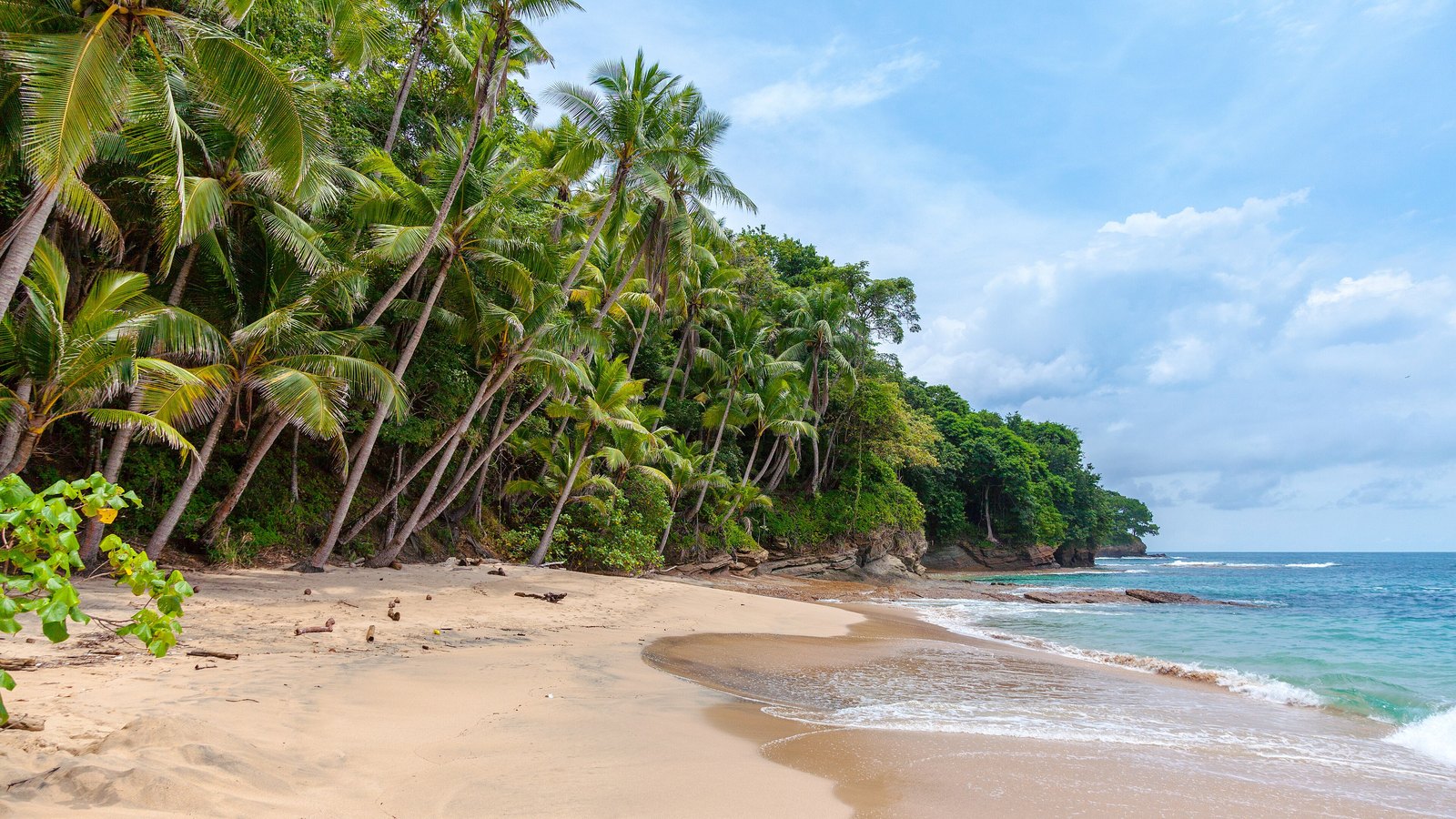 Playa Blanca on Saboga island, Panama