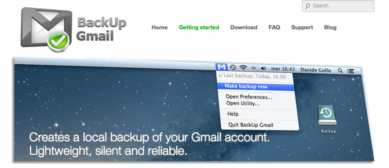 gmail backup application